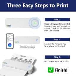 INNFINITIX wholesale Inkless Portable A4 Thermal Printer