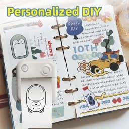 INNFINITIX portable wireless thermal sticker printing label printer